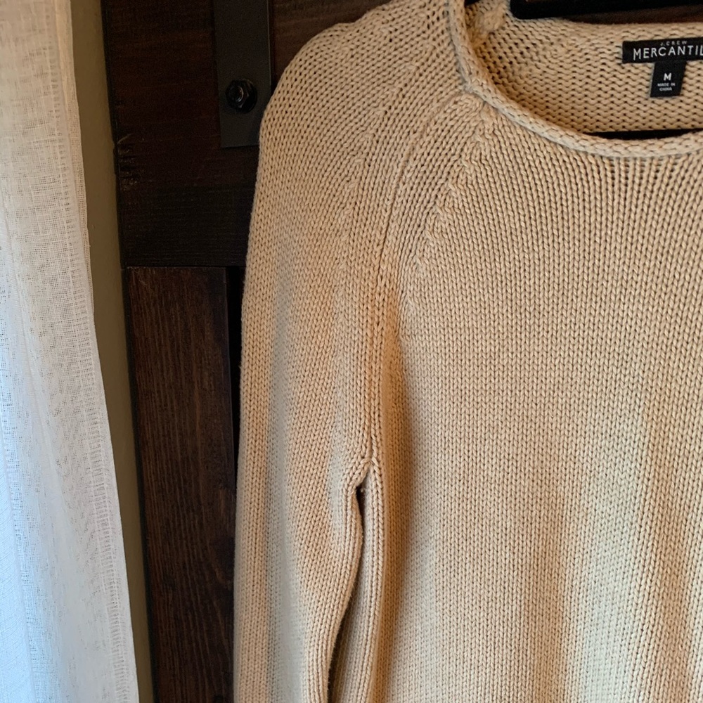 Cream sweater